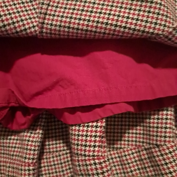 Gymboree girls size 8 houndstooth skirt with modesty shorts - Picture 2 of 6